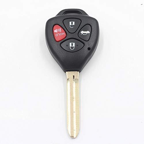 Llave con control Toyota Corolla 60$ incluye programación 4 botones